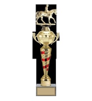 ODAK KUPA - Figürlü Kupalar - At / Binici Figürlü Kupalar FG-078 C - 48 cm