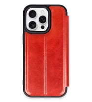 iPhone 14 Pro Max Kılıf Flip Cover - Kırmızı