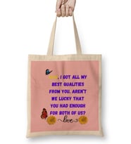 Mothers Day Gift 2021 Best CAT MOM Ever Funny Bez Çanta Uzun Saplı