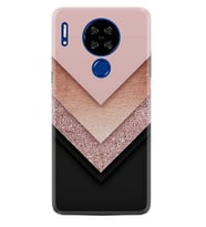 Reeder P13 Blue Max Lite Kılıf Desenli Silikon Great Marble