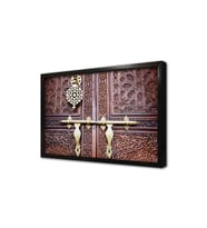Osmanlı Ahşap Oyma Kapı Çerçeveli Mdf Tablo