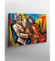 Kanvas Tablo Caz Ve Modern Sanat