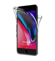 Microsonic Apple iPhone SE 2022 Kılıf 6 tarafı tam full koruma 360 Clear Soft Şeffaf (Renksiz)