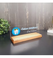 Dişçilere Özel  Modern Tasarımlı Masa İsimliği