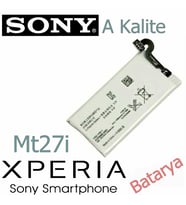 SONY Mt27i Batarya Xperia Solo Uyumlu Batarya