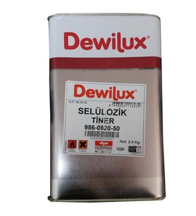 Dewilüx Selülozik Tiner 2,5 Kg