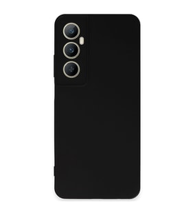Realme C65 Kılıf First Silikon - Siyah