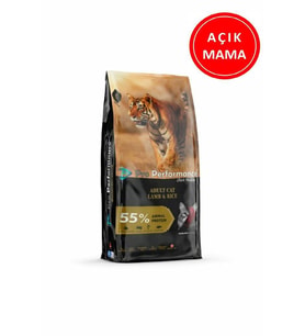 Pro Performance Kuzu Etli ve Pirinçli Yetişkin Kedi Maması 1 Kg AÇIK