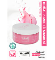 W-Lab Kozmetik Arındırıcı Antioksidan Pembe Kil Maskesi 250 ML