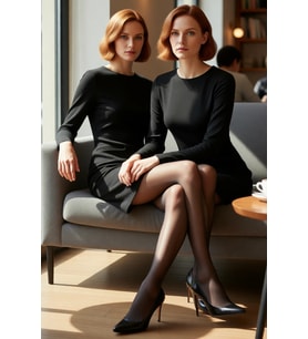 Kadın Bodycon Kesim Cep Detaylı Dokuma Mini Elbise Uzun Kollu Şık ve Modern Kışlık Tasarım