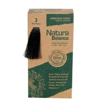 Natura Balance Organik Krem Saç Boyası 60 ml - 3 Koyu Kahve