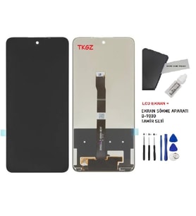 Tkgz Omix X700 Uyumlu Lcd Ekran Dokunmatik Servis Lcd + B-7000 + TAMİR SETİ