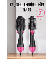 Fön Tarak Elektriklenmeyi Önleyen ve Parlaklık Veren Saç Şekillendirici