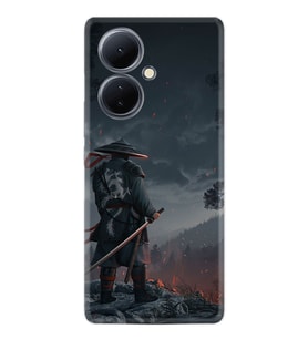 Vivo V29 Lite Kılıf Silikon Desen Özel Seri Warrior 1653