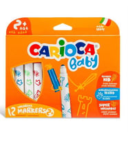 Carioca Baby Yıkanabilir Jumbo Keçeli Boya Kalemi 12 li 42814