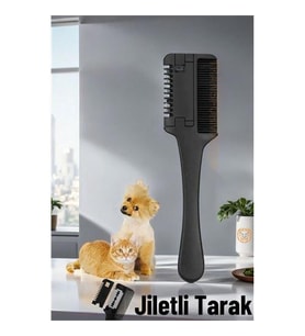 ModaCar Large Köpek Jiletli Tüy Alma Tarağı