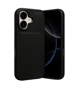 Apple İphone 17 Auto Focus Karbon Kapak - Siyah
