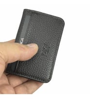 Diga 1169 Hakiki Deri Minimal Kartlık Kahve (DENIM)