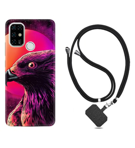 Casper E30 F20 X20 Kılıf Boyun Askılı Silikon Red Eagle 1752