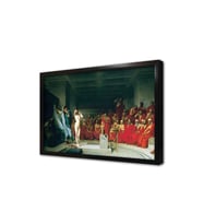 Areopagus Önce Phryne Çerçeveli Mdf Tablo