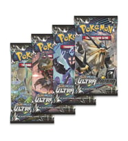 Ultra Prism Booster Pack Pokemon Kart 4 Paket 40 Adet Kart pokemon