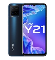 Vivo Y21 Black 64 GB/4 GB RAM YENİLENMİŞ ÜRÜN (Sıfır Gibi)