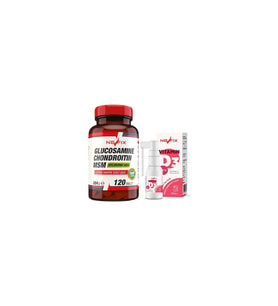 Nevfix Glucosamine Chondroitin Msm 120 Tablet + Nevfix Vitamin D3 Sıvı 20 ml (Renksiz)