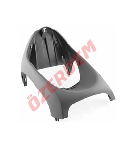 HONDA SPACY 110 UYUMLU ÖN ALT PANEL KOYU GRİ