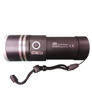 GK9565 Şarjlı El Feneri 100W 6000mAh Powerbank Zoomlu Ultra Güçlü LED Fener