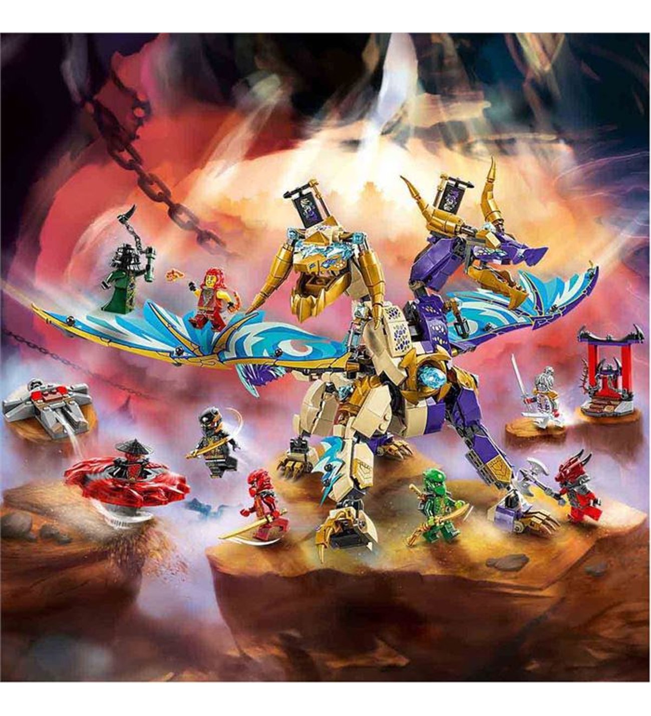 LEGO NINJAGO Odak Ark Ejderhası 71836