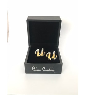 Pierre Cardin Çelik Kol Düğmesi U Harfi