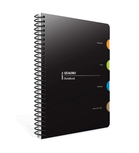 GIPTA QUADRO PP. KAPAK A4 150YP. KARELİ DEFTER 5549