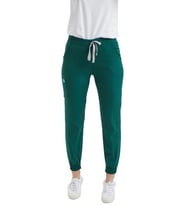JOGGER- Kadın Likralı Yeşil Üniforma Pantolon (Çok Renkli)
