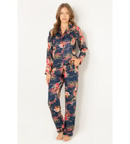 DoReMi Doğal Viskon Soft Yumuşak Düğmeli Pijama Takımı (Desenli)