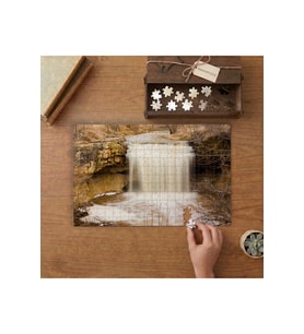Wisconsin Fonferek Akarsu Tasarımı 240 parça Ahşap Puzzle Ahşap Kutuda MP07374
