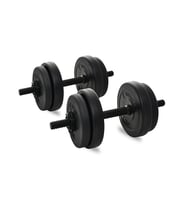 DYNAMIC VINYL DUMBBELL SET 15KG NEW