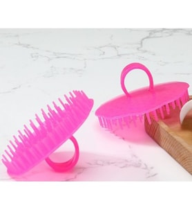 Kafa Derisi Masaj Fırçası Scalp Massager Saç Açıcı Tarak
