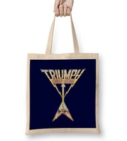 Tribal Eye of Horus Bez Çanta Uzun Saplı
