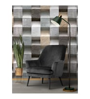 Dreamwall 3 Boyutlu Taş Duvar Desenli Silinebilir Tekstil Duvar Kağıdı (Çok Renkli)