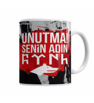 Unutma Senin Adın Türk Kupa Bardak Porselen