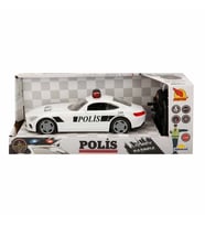 Mey İthalat® 20357 Uzaktan Kumandalı Işıklı Polis Arabası 21 cm