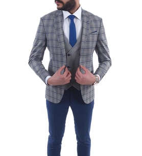 Kombinli Slimfit Drop 6 Takım Elbise