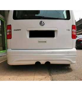 Vw Caddy Arka Ek Mat Siyah Plastik Karlık 2004-2010