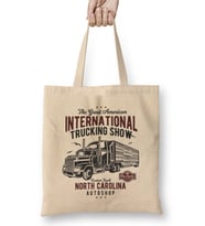 Fun Cool Vintage International Truck Show Bez Çanta Uzun Saplı