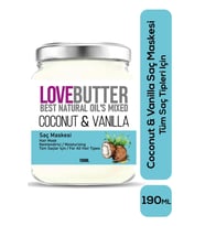 Tüm Saçlar İçin Coconut&Vanilya Nemlendirici Saç Maskesi 190ml