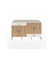 Kronos Konsol 5 Raflı 2 Çekmeceli 4 Kapaklı 176x59x99 Aytaşı-Çam/Aytaşı