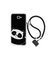 Samsung Galaxy J7 Prime J7 Prime 2 Kılıf Silikon Desen Boyun Askılı Bay Bay Panda 1784