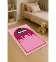 Pembe Cami Temalı Kız Çocuk Seccadesi CS29