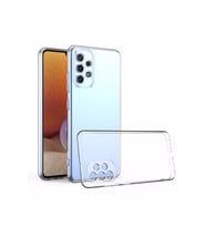 Samsung  Galaxy A32 Kamera Korumalı Şeffaf Kılıf