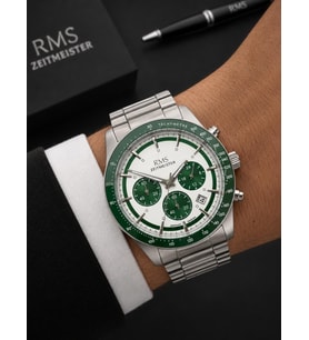 RMS Romanson Premium Erkek Kol Saati Çelik Kordon 5 ATM Su Geçirmez Kronometreli Kadran AG2198.180